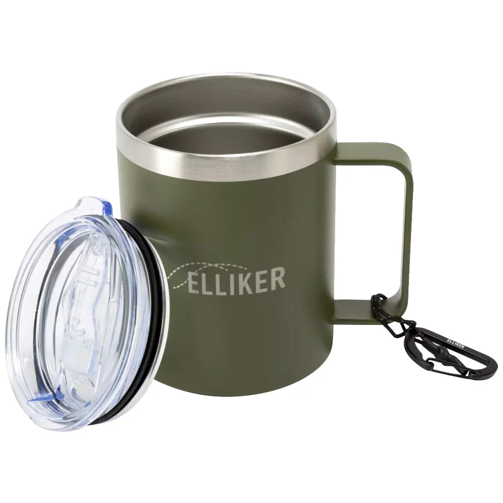 Malton Vacuum Insulated Camp Mug 12oz 'Green' - Image 3