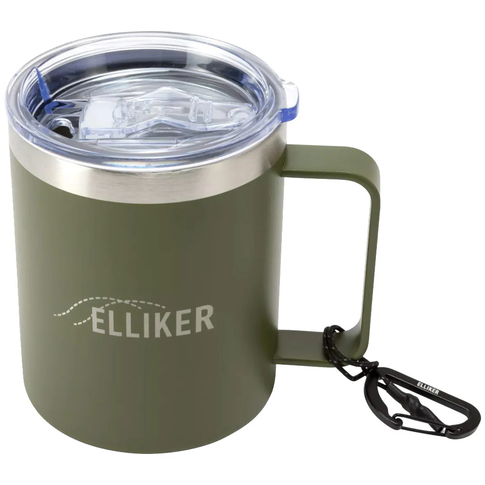 Malton Vacuum Insulated Camp Mug 12oz 'Green' - Image 4