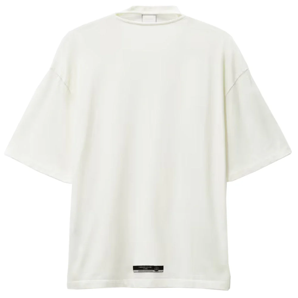 Trompe L'Oeil Tee 'Off White' - Image 2
