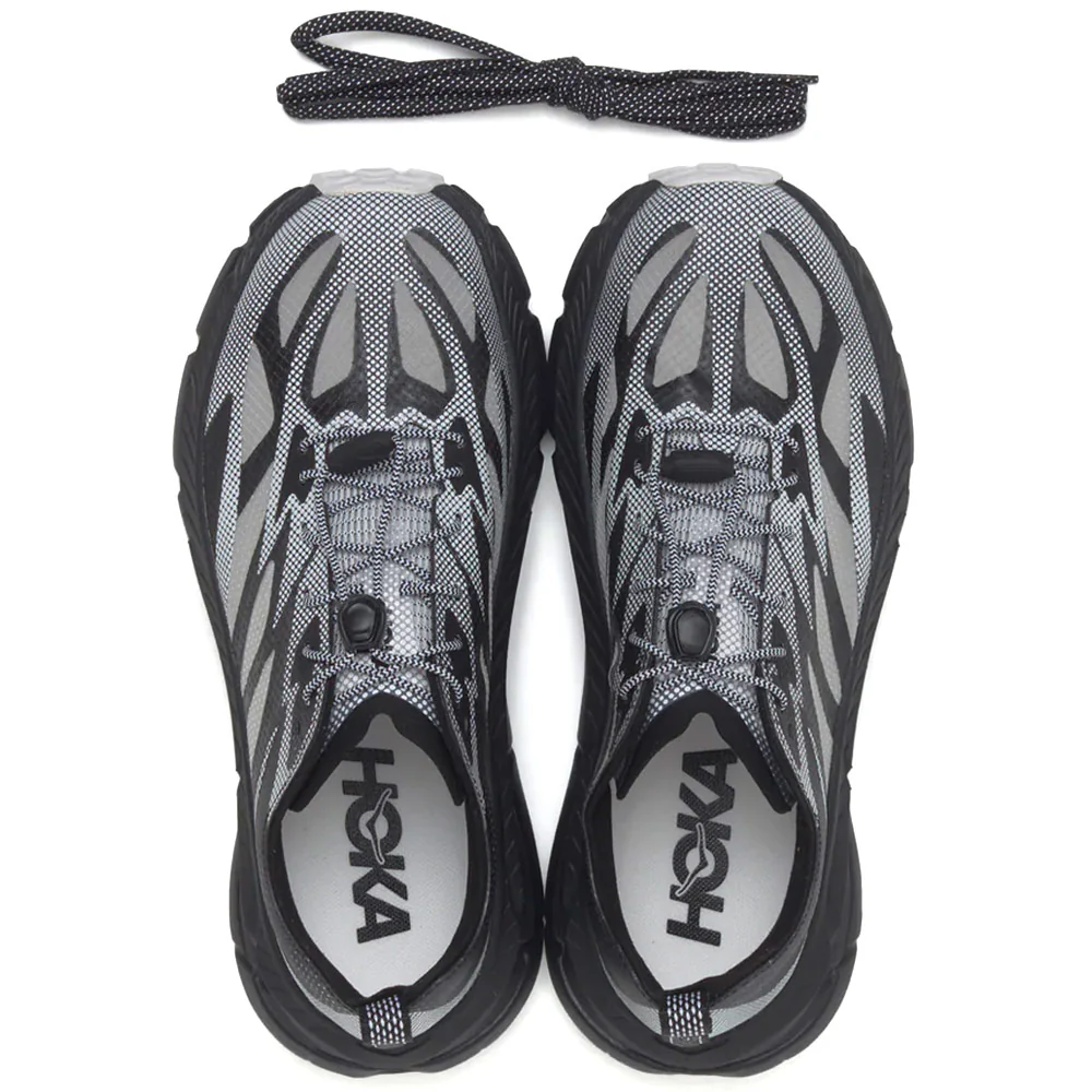 HOKA | Unisex Mafate Speed 4 Lite TS Shoes 'Black / White' - Image 3