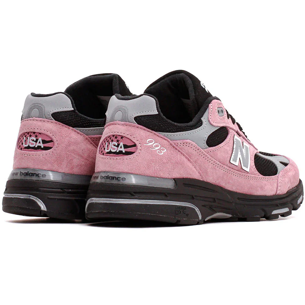 New Balance | Unisex Made in USA 993 D 'Pink Taffy / Black-Slate Grey' - Image 3