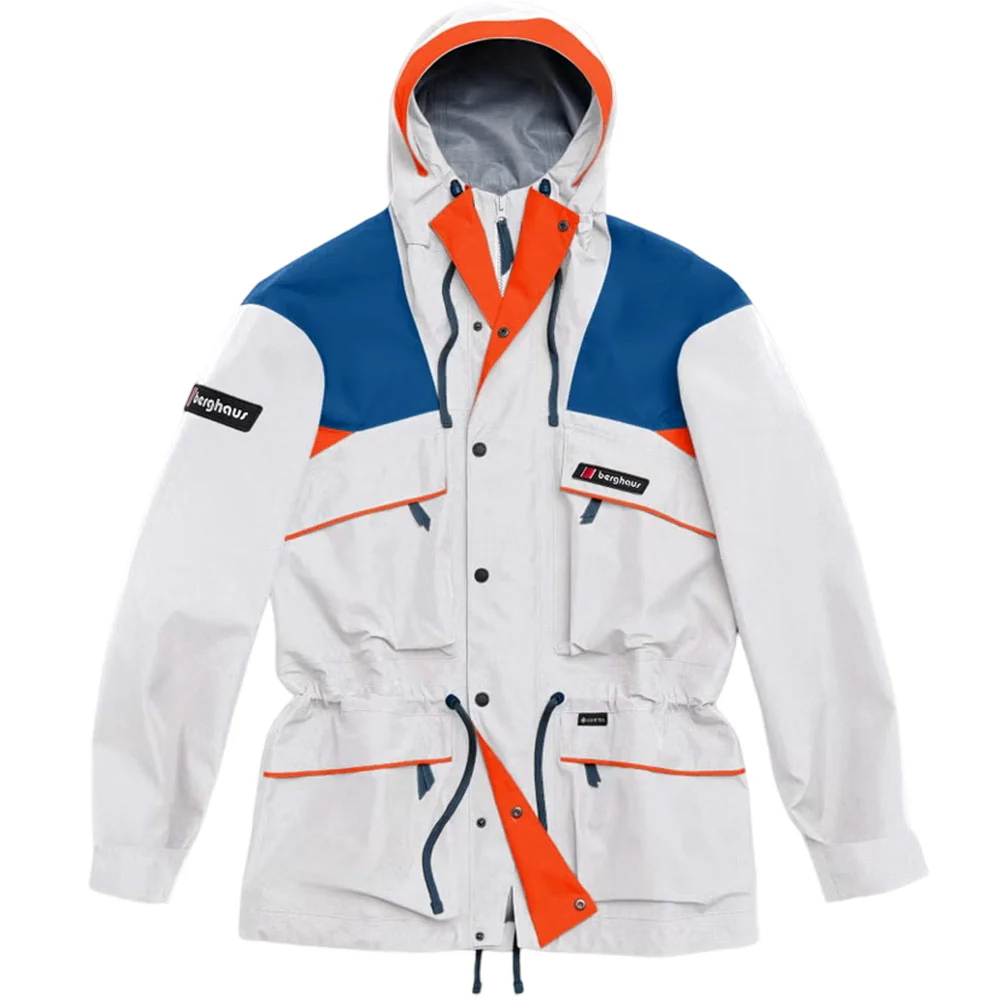 Unisex Trango Gore-Tex Waterproof Jacket 'Grey / Dark Blue'