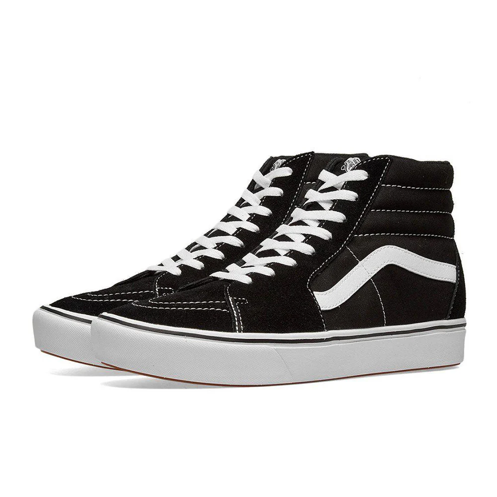 Sk8-Hi ComfyCush Shoes in Black / White - Image 3