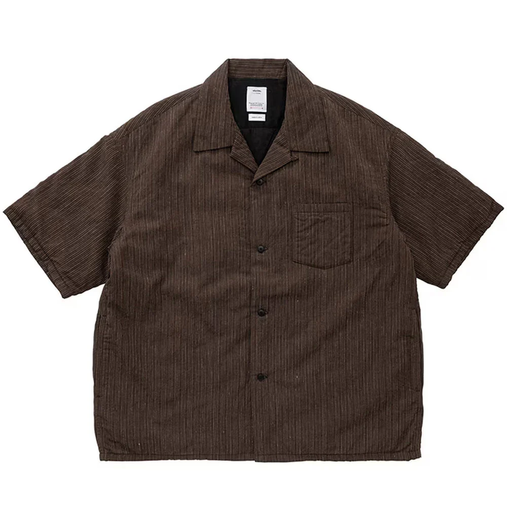 Wallis Down Shirt S/S Santome 'Brown'