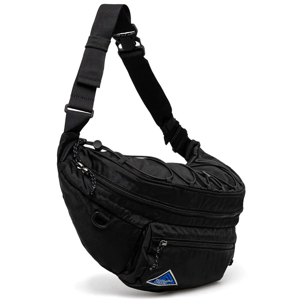 thisisneverthat | Washed Nylon Lumbar Pack 'Black' - Image 2