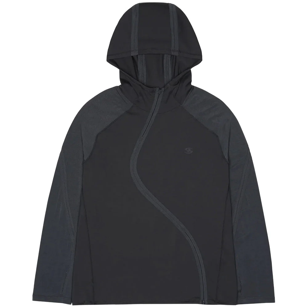 Wave Long Sleeve 'Blue Charcoal'