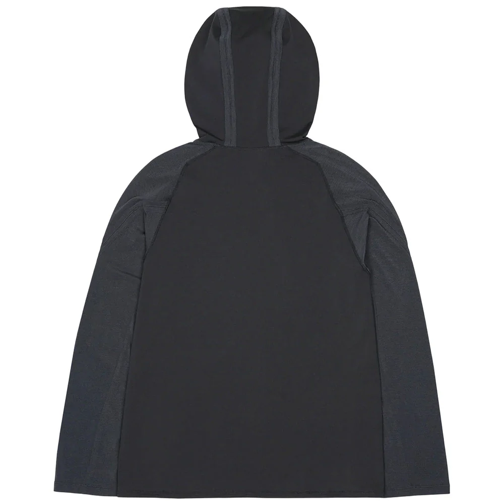 Wave Long Sleeve 'Blue Charcoal' - Image 2