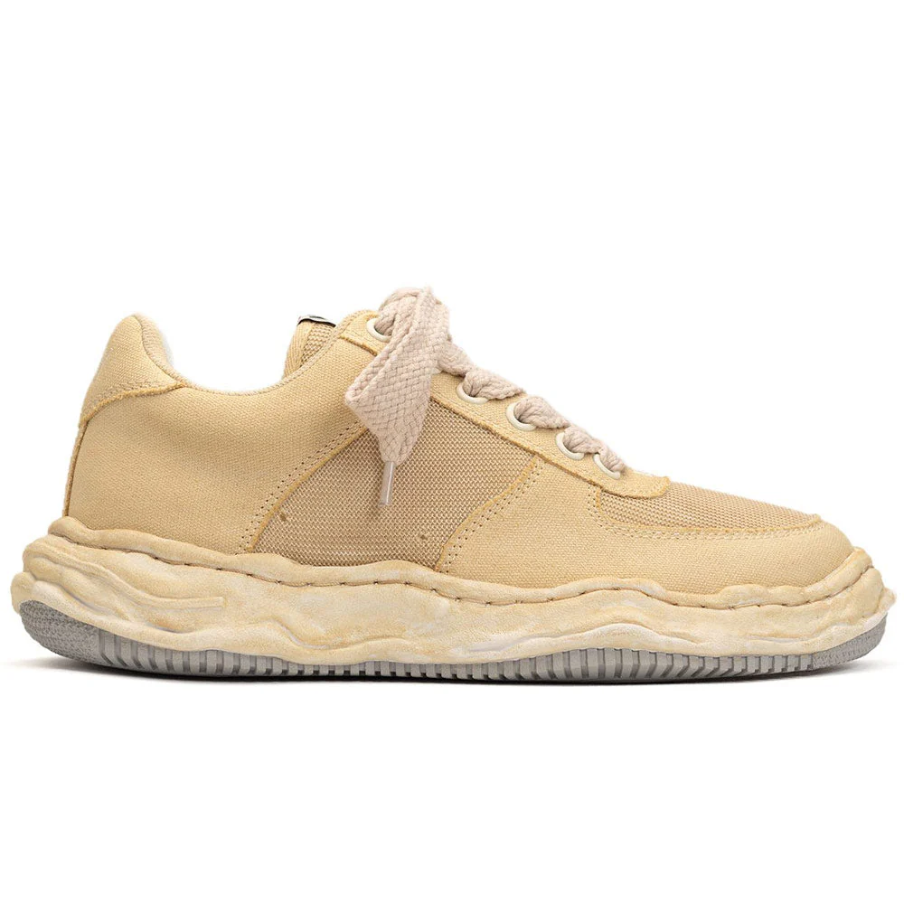 Maison MIHARA YASUHIRO | WAYNE OG Sole OD Canvas & Mesh Low-Top Sneaker 'White'