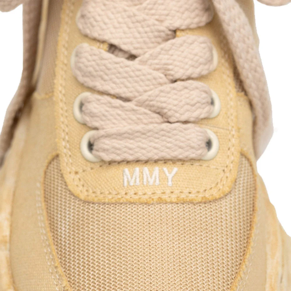 Maison MIHARA YASUHIRO | WAYNE OG Sole OD Canvas & Mesh Low-Top Sneaker 'White' - Image 6