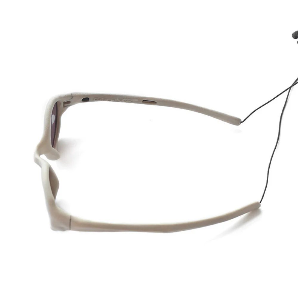 Weekends x Abicsi x Rayon Vert β Wormholes Sunglasses 'Mistery Sand / Pyrope Red' - Image 3