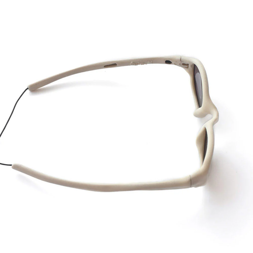 Weekends x Abicsi x Rayon Vert β Wormholes Sunglasses 'Mistery Sand / Pyrope Red' - Image 5