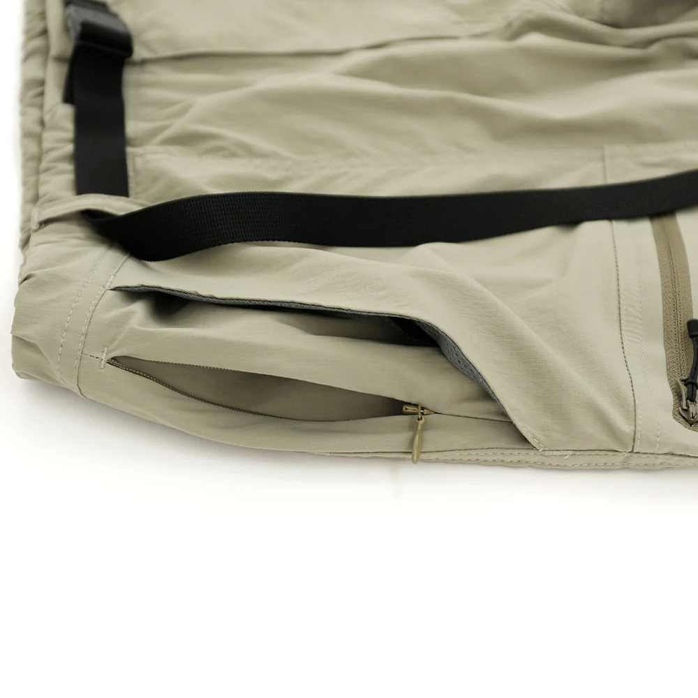 Welding Zip Pocket Pants 'Olive' - Image 4