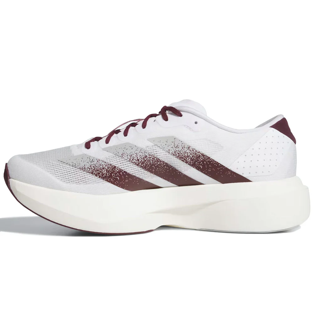 Ncaa x White Adizero EVO SL Shoes 'Cloud White / Team Maroon / Stone' - Image 5