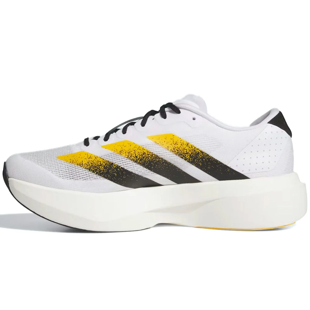 Ncaa x White Grambling ST Tigers Adizero EVO SL Shoes 'Cloud White / Core Black / Team Colleg Gold' - Image 5