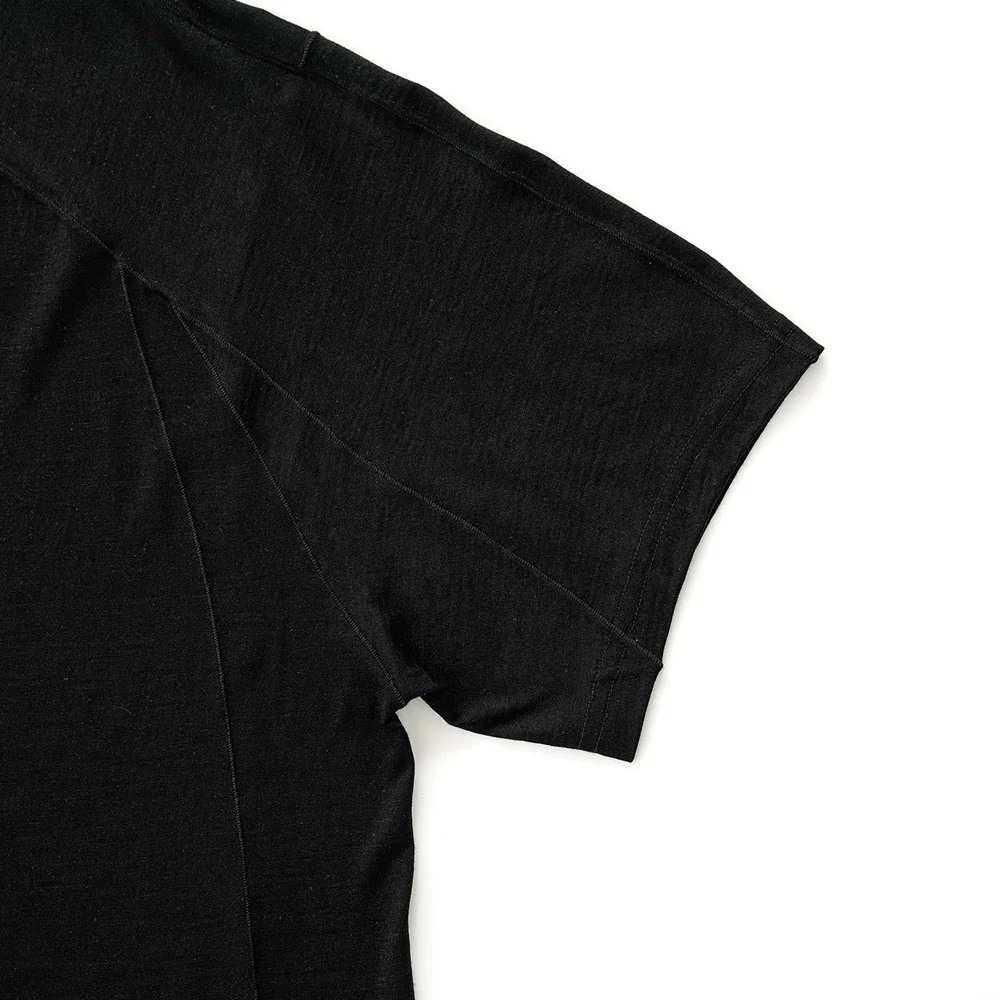 CayL | Wind Wool Short Sleeve 'Black' - Image 4