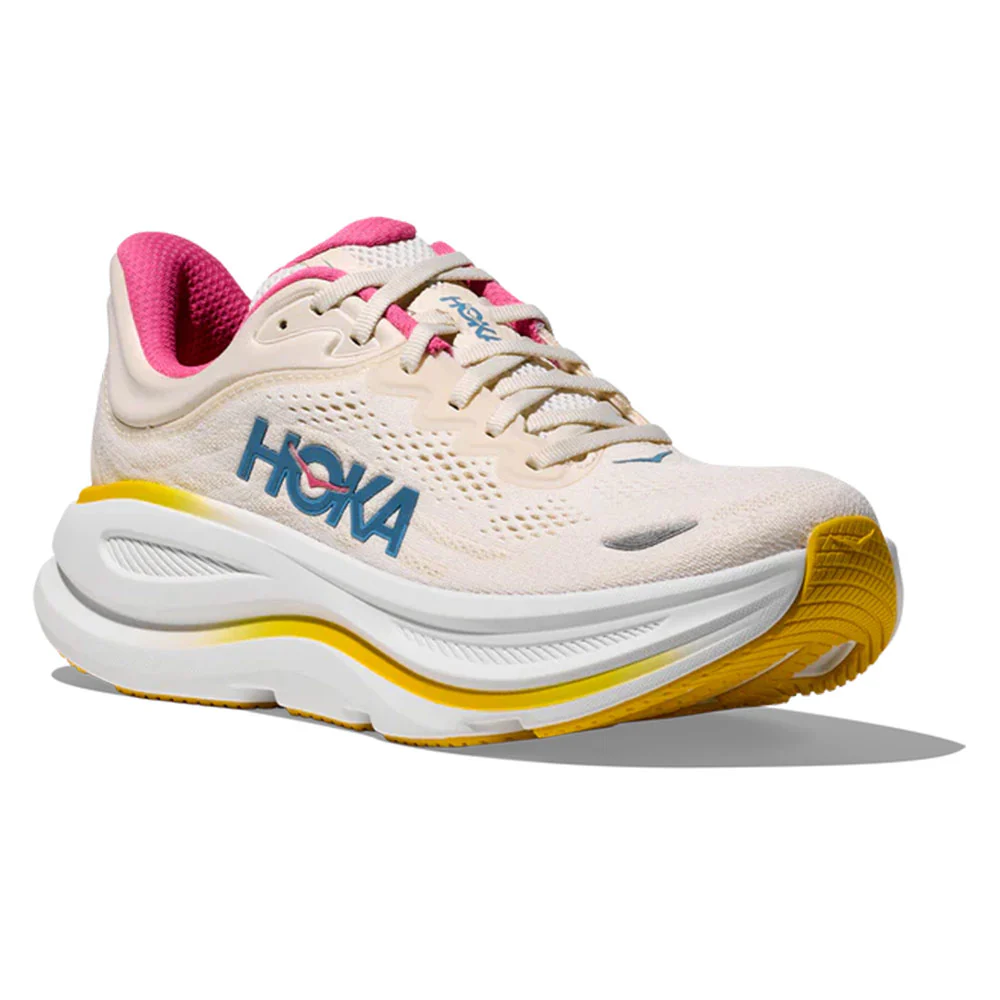 HOKA | Women's Bondi 9 Shoes 'Alabaster / Birch' - Image 2