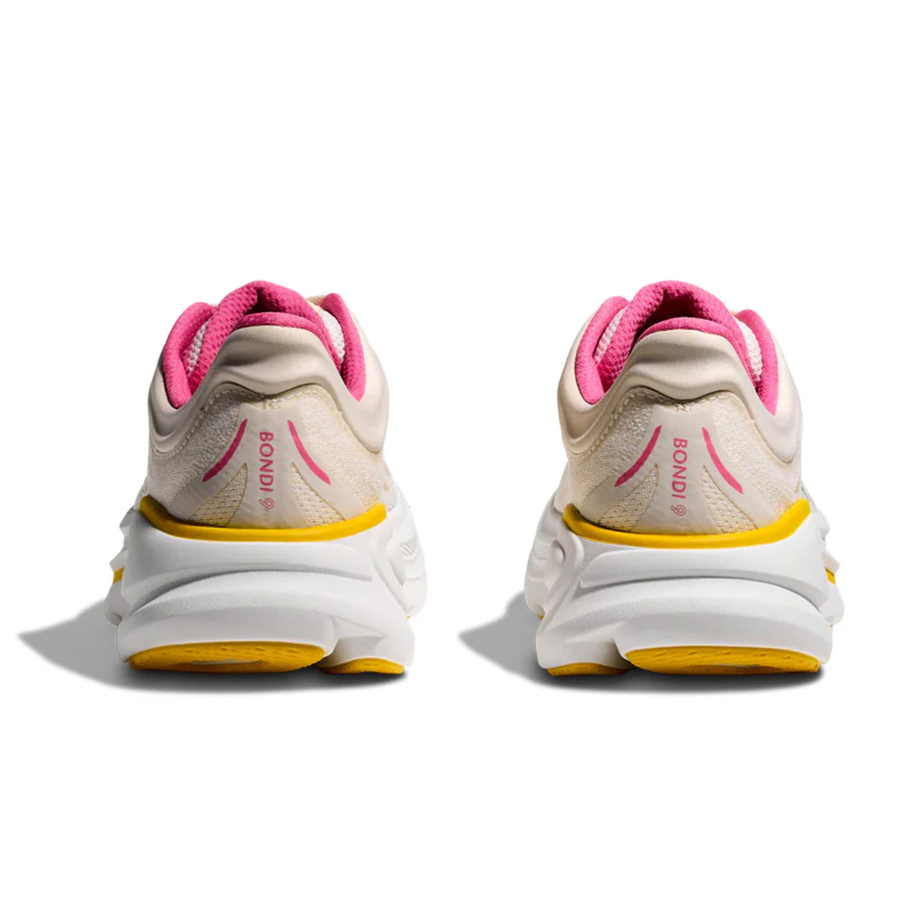 HOKA | Women's Bondi 9 Shoes 'Alabaster / Birch' - Image 5