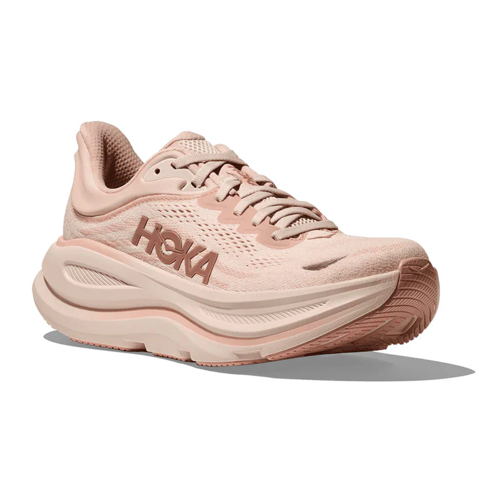 HOKA | Women's Bondi 9 Shoes 'Rose Latte / Rose Cream' - Image 2