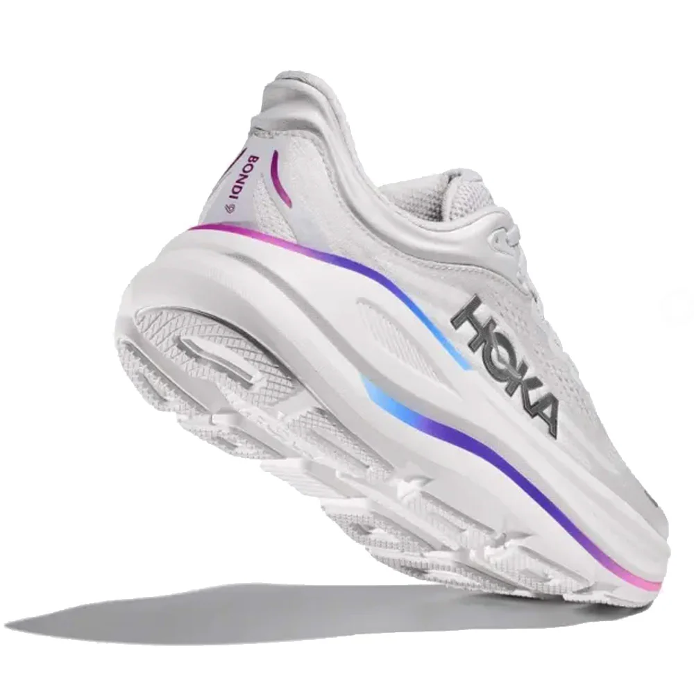 HOKA | Women's Bondi 9 'Cosmic Grey / White' - Image 3