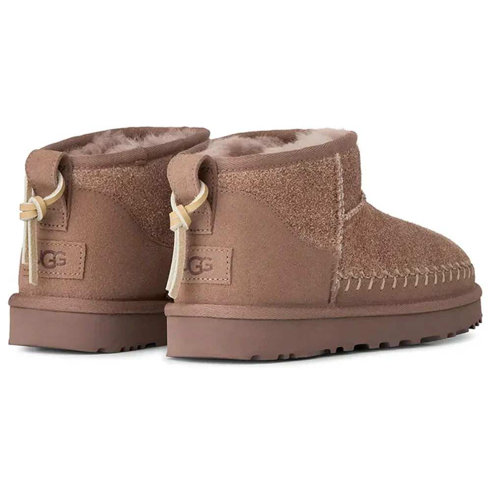 UGG | Women's Classic Ultra Mini Biarritz 'Rocky Oak' - Image 2