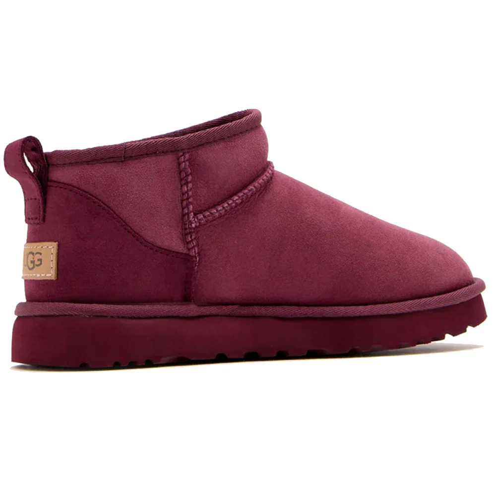 UGG | Women's Classic Ultra Mini 'Burnt Magenta' - Image 3