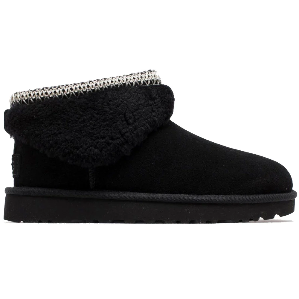 UGG | Women's Classic Ultra Mini Maxi Curly 'Black'