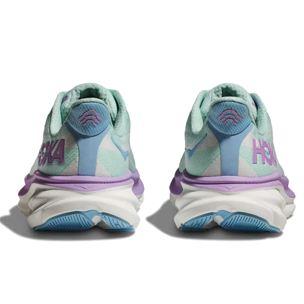 HOKA | Women's Clifton 9 Sneaker 'Sunlit Ocean / Lilac Mist' - Image 5