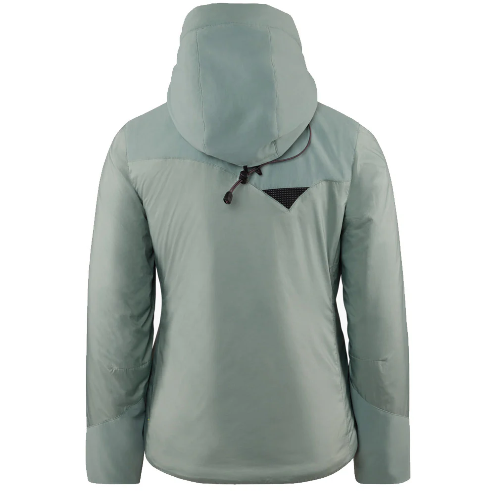 Klattermusen | Women's Urd Hood Jacket 'Faded Green' - Image 2