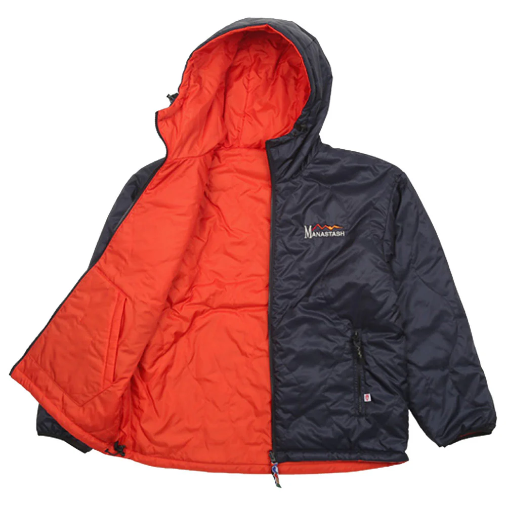 Manastash | Y2K Reversible Hoodie 'Navy' - Image 2
