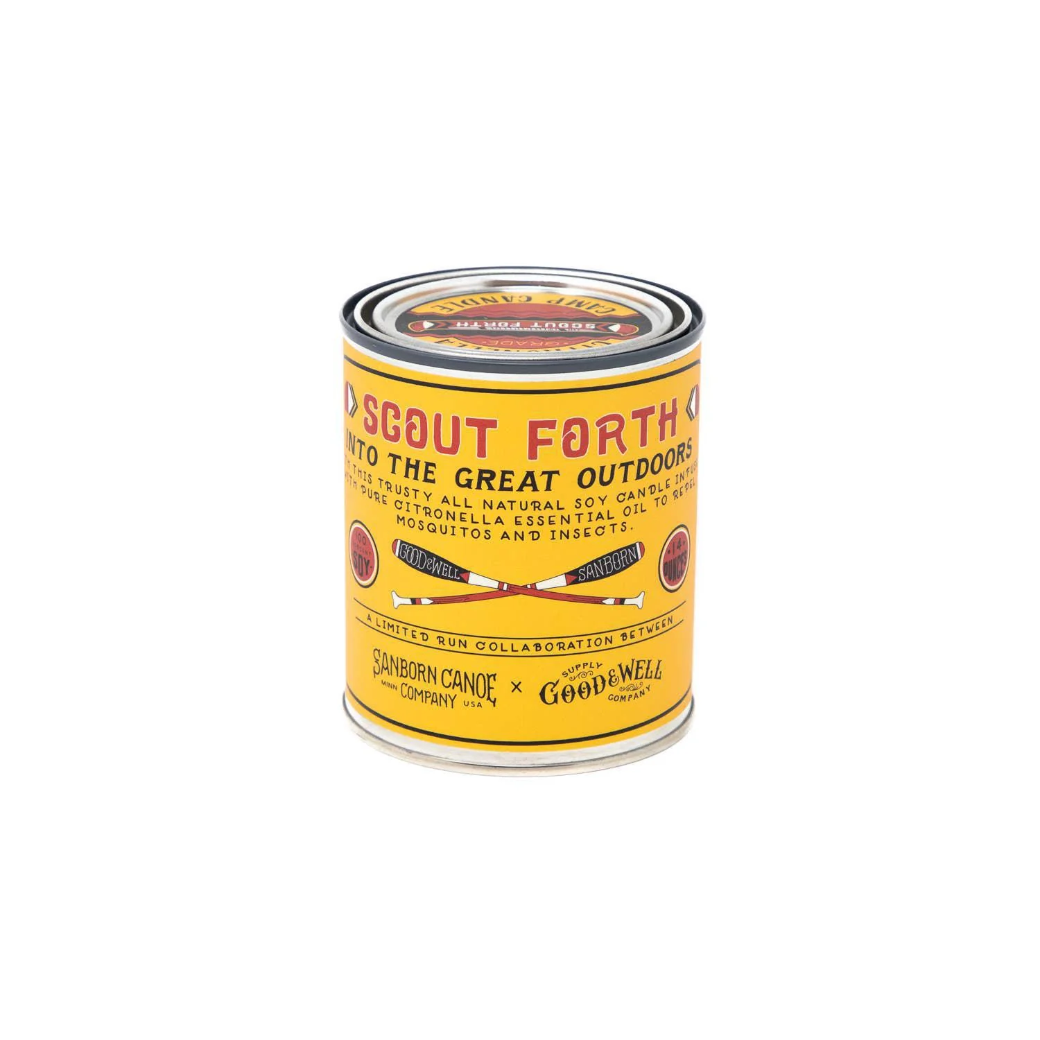 Scout Forth Citronella Camp Candle - Image 2